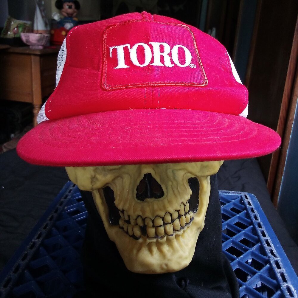 Vintage Toro Patch Snap Trucker Hat Cap